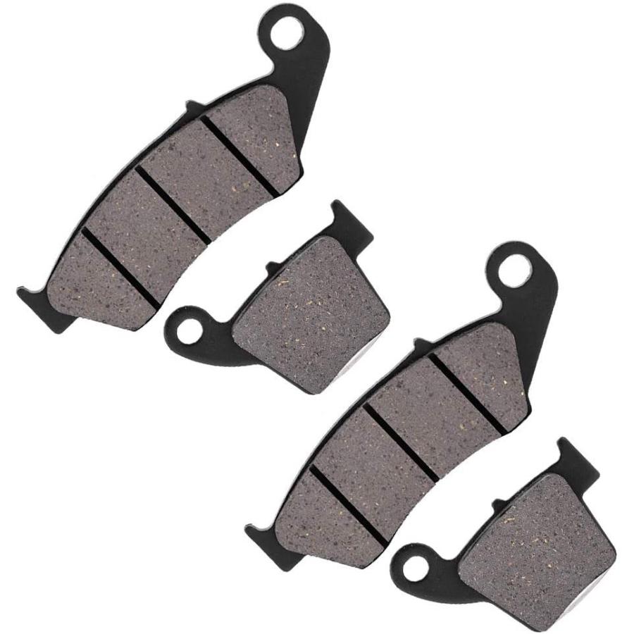 Qiilu 車用 ブレーキパッド ディスクブレーキパッド 交換用 高硬度 ホンダcrf250r Crf250x 02 18 4個セッ Tg Office 通販 Yahoo ショッピング