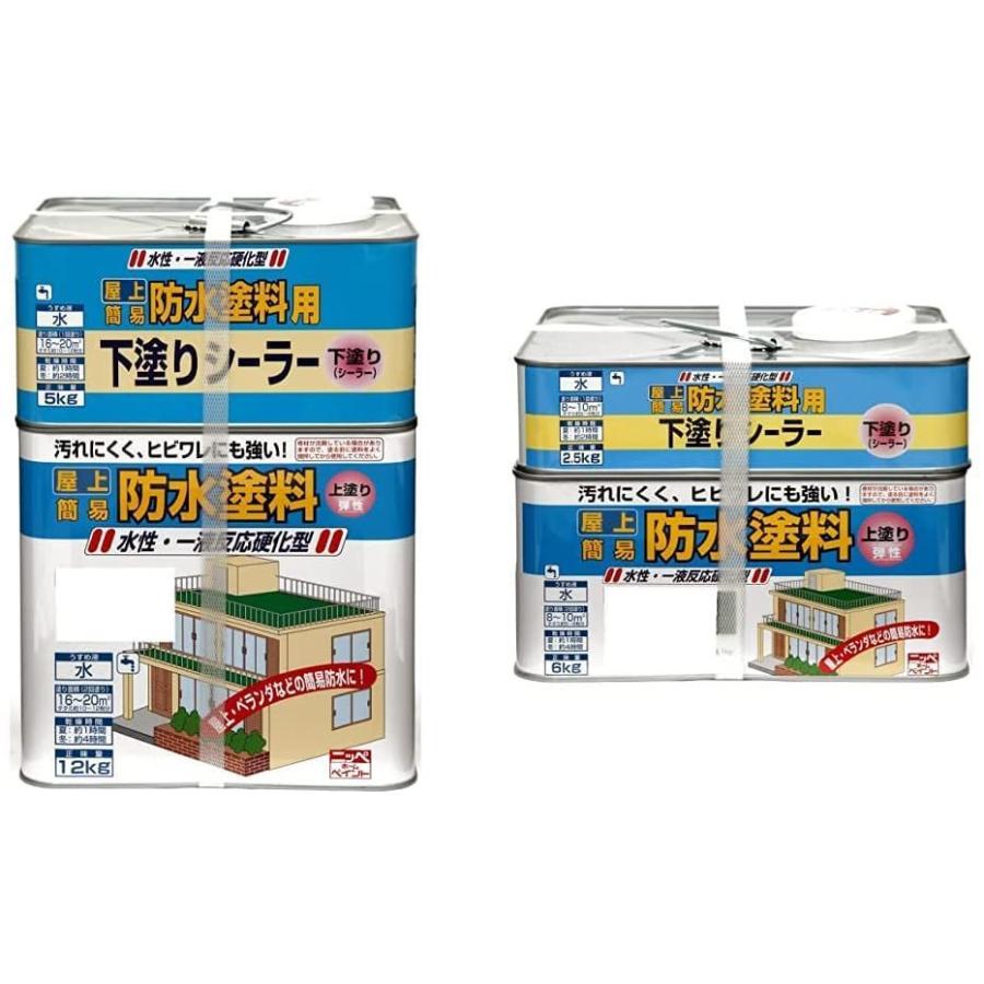 激安通販新作 水性屋上防水塗料セット ニッペ 17kg グレー セット買い 8 5kg 水性屋上防水塗料セット グレー 塗装