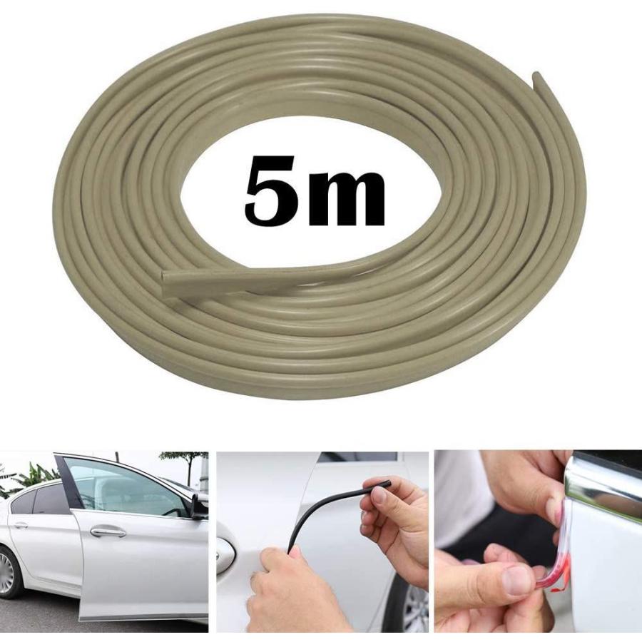 Ctricalver 車のドアエッジプロテクター 5 M車のエッジトリムラバーシールプロテクターu字型車の保護ドアエッジガードフィットほとん Tg Office 通販 Yahoo ショッピング