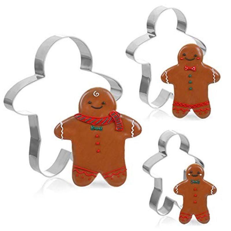数量は多 Gwhole クッキー型 クリスマス ジンジャーブレッドマン ステンレス 抜き型 クッキーカッタークリスマスクッキー 製菓 キッチン 手作り Discoversvg Com