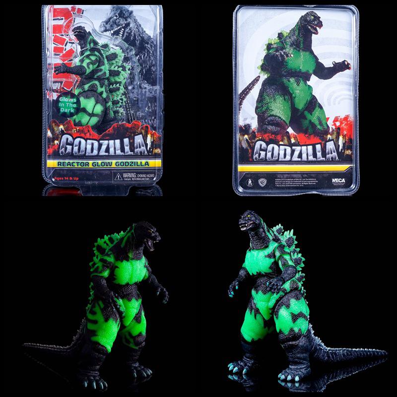 NECA 夜光版ゴジラ フィギュア おもちゃ ゴジラシリーズ ネカ 蓄光