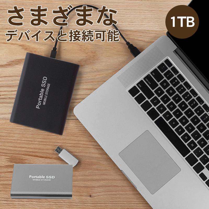 1TB SSD 書き込み510MB/s 3.1 USB 外付け 最大書き込み 最大読み込み