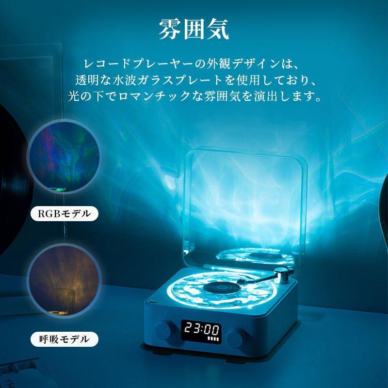 WAVES レコードプレーヤー型 スピーカー　青白 WAVES レコードプレーヤー型 スピーカー 青白 Amazon.co.jp