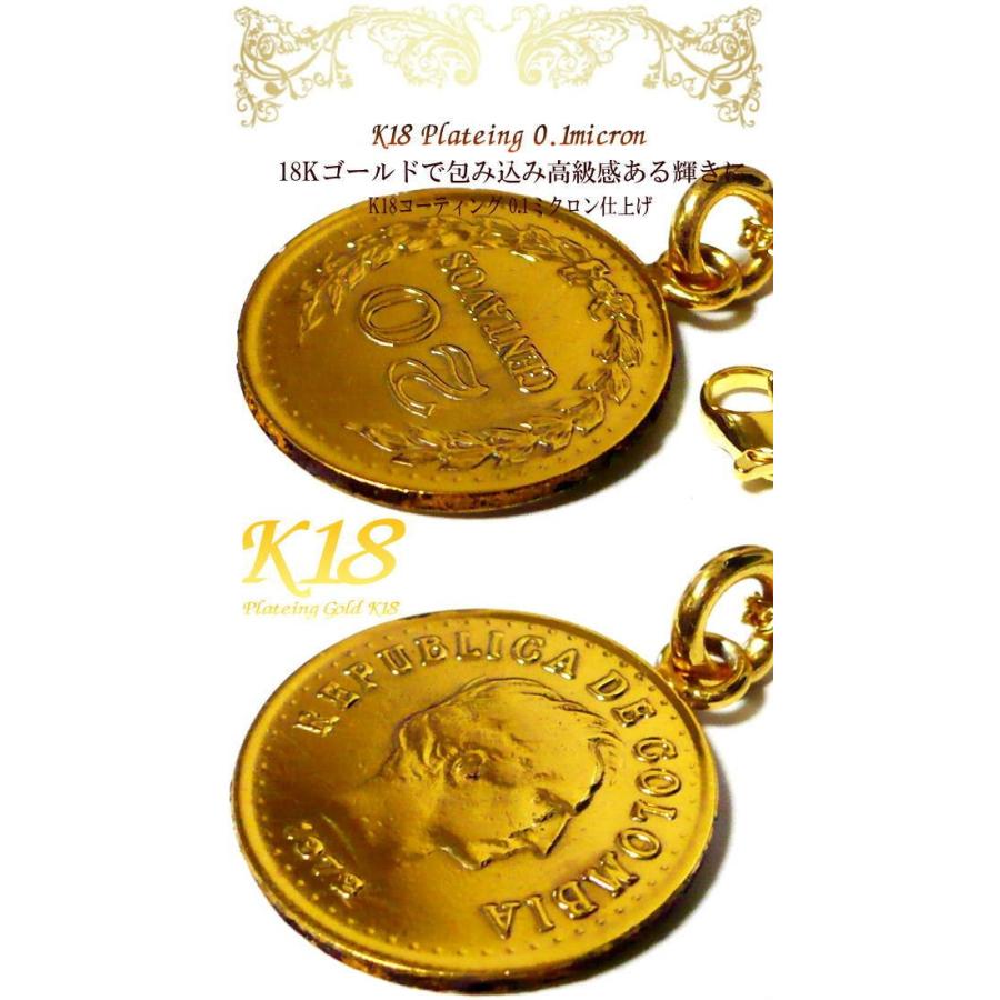 【 オーストラリア 5セント】 18金 18K コーティング コイン ネックレス オーストラリア 18金 18K コーティング 外国 コイン ネックレス