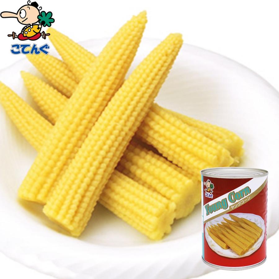 ヤングコーン水煮 缶詰 タイ産 ホールm 3号缶 個数約25 32本 天狗缶詰 業務用 食品 業務用e缶詰屋こてんぐ 天狗缶詰 通販 Yahoo ショッピング