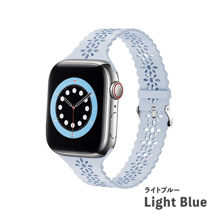 Apple Watch アップルウォッチ 9 8 ultra バンド シリコン ベルト 弾力