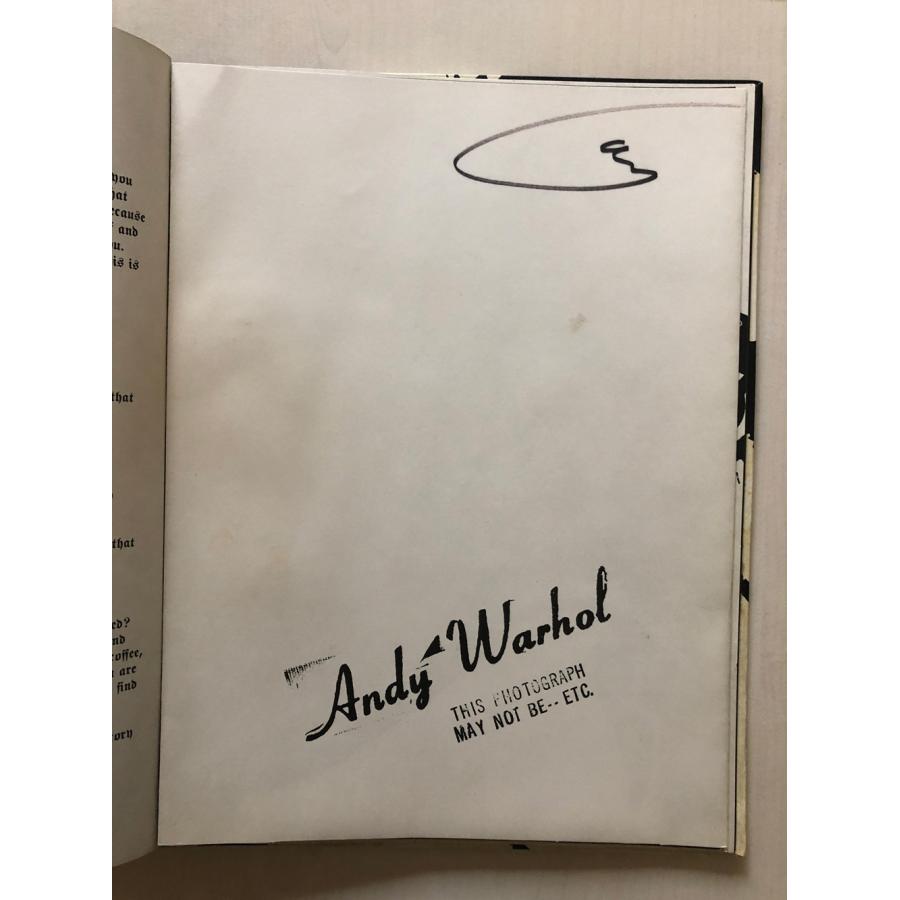 アンディ・ウォーホル / ANDY WARHOL “ インデックスブック・INDEX