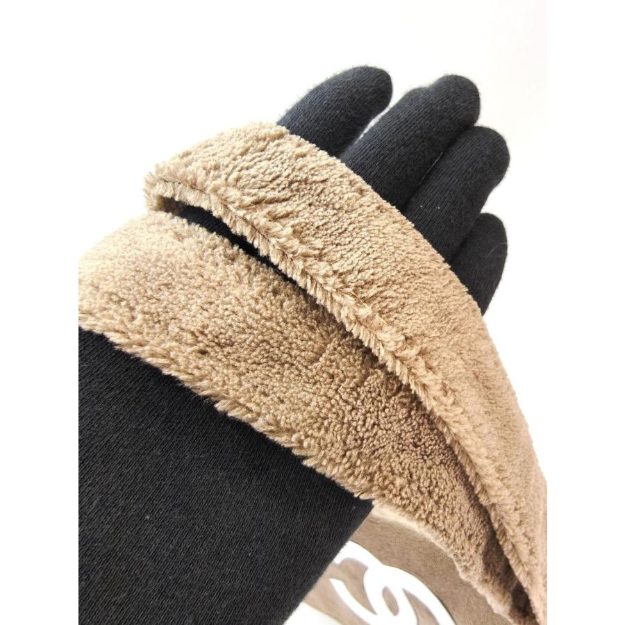 CHANEL シャネル ノベルティ パイル地 ショルダーバッグ ベージュ 管理番号：11059 CHANEL（シャネル） ノベルティ パイル地 ショルダーバッグ ベージュ