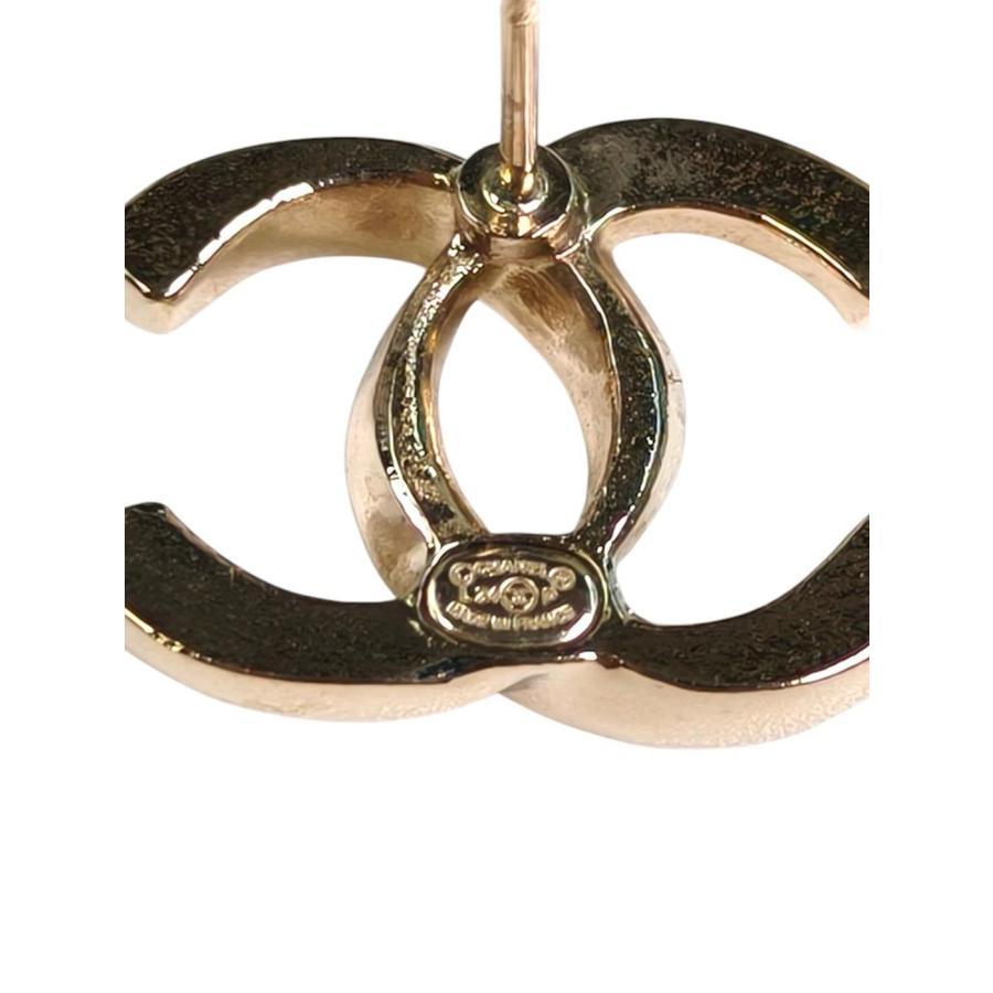 CHANEL（シャネル） ココマーク ラインストーン ピアス ゴールド 管理