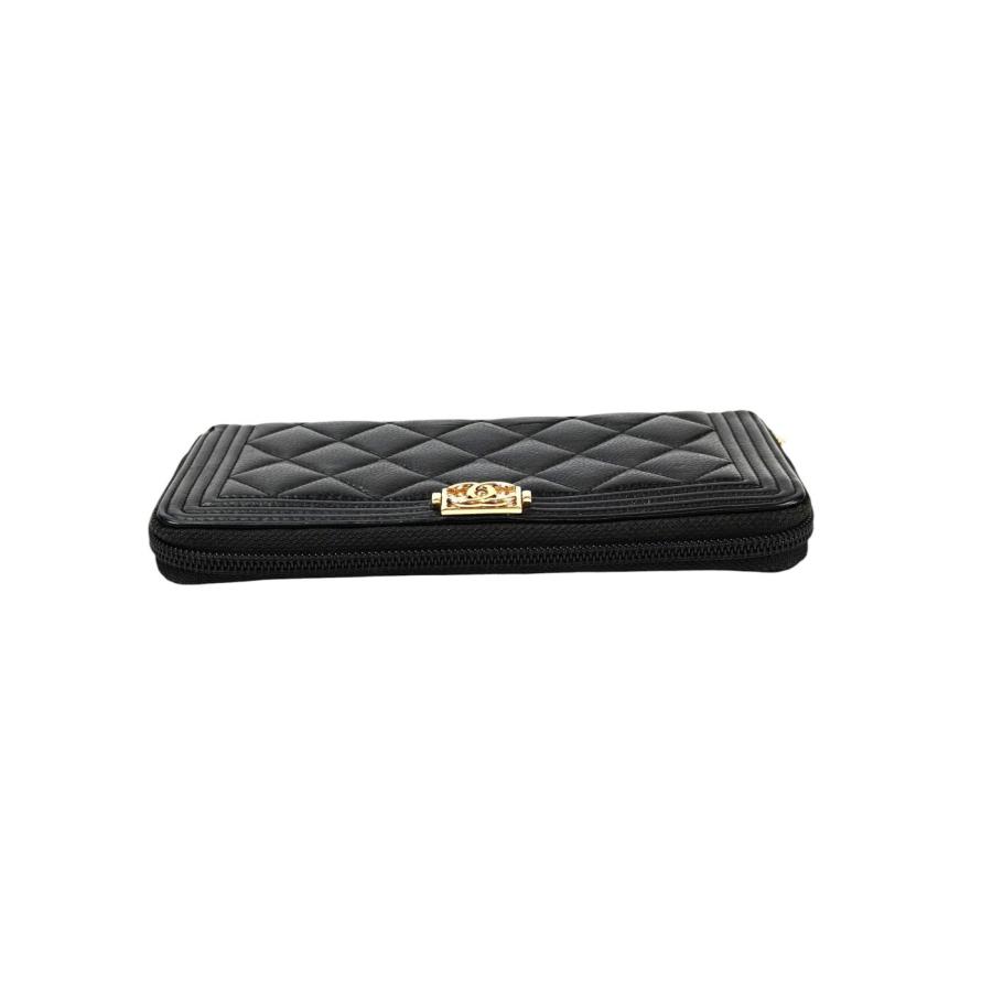 CHANEL（シャネル） ボーイシャネル ラウンドファスナー 長財布