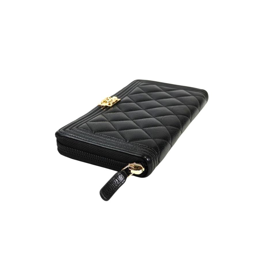 CHANEL（シャネル） ボーイシャネル ラウンドファスナー 長財布