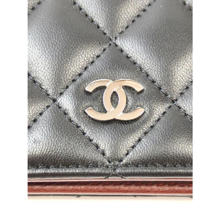 CHANEL（シャネル） マトラッセ 二つ折り長財布 ブラック 管理番号