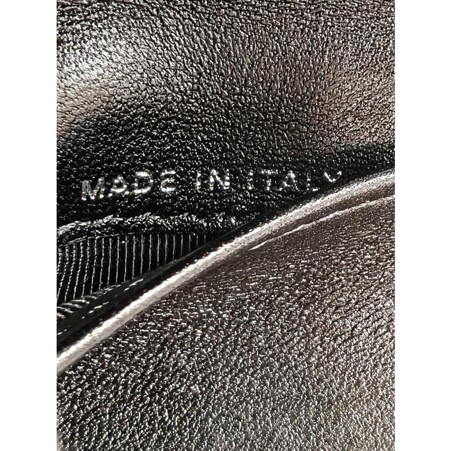 CHANEL（シャネル） ココマーク マトラッセ 三つ折り財布 ブラック