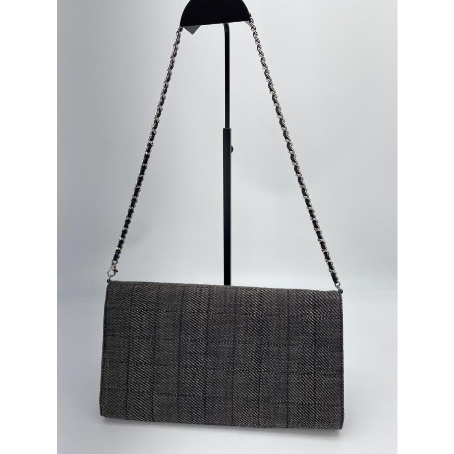 CHANEL（シャネル） チョコバー デニム ショルダーバッグ チェーン 