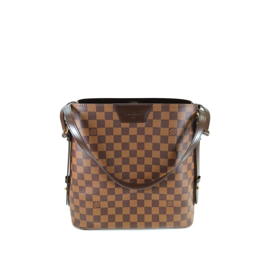LOUIS VUITTON ルイヴィトン ダミエ カバ・リヴィントン トートバッグ 