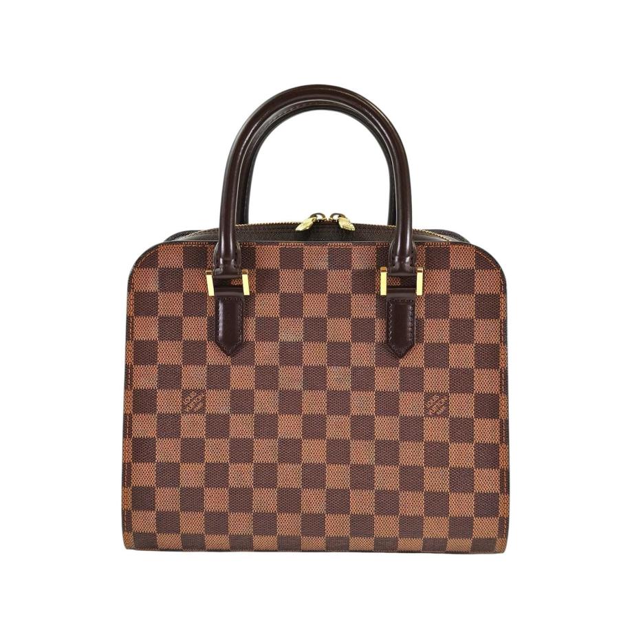 Louis Vuitton ルイヴィトン ダミエ トリアナ ハンドバッグ ブラウン 管理番号：11257_1