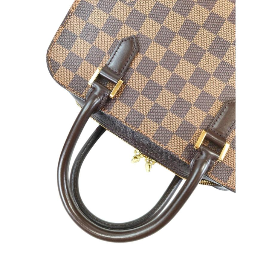 Louis Vuitton ルイヴィトン ダミエ トリアナ ハンドバッグ ブラウン 管理番号：11257_7