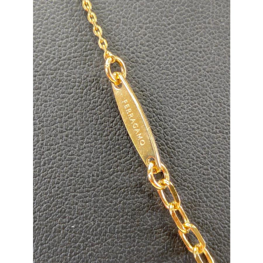 FERRAGAMO（フェラガモ） ヴァラリボン ネックレス ゴールド 管理番号