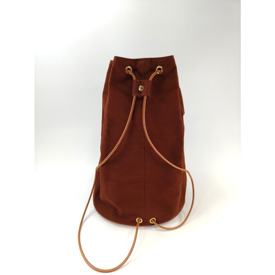 HERMES（エルメス） ポロションミミル ショルダーバッグ 巾着 ブラウン 