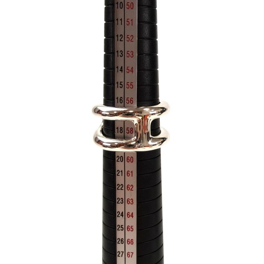 HERMES（エルメス） オスモズ GM Ag925 ＃58 リング 銀 管理番号