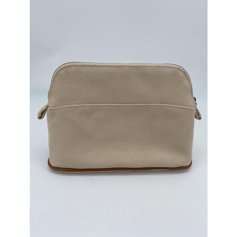 HERMES エルメス ボリードポーチ PM ミニサイズ 旧型 ベージュ HERMES（エルメス） ボリードポーチPM ミニ ベージュ/SV ボリード ミニ