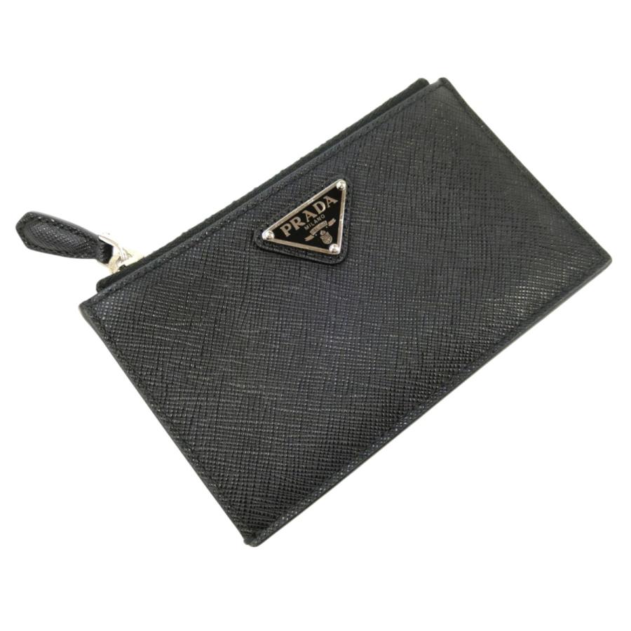 PRADA（プラダ） カードケース フラグメントケース ミニ財布 ブラック