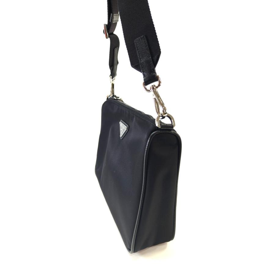 PRADA プラダ ナイロン ショルダーバッグ NERO ブラック 管理番号：10820_3