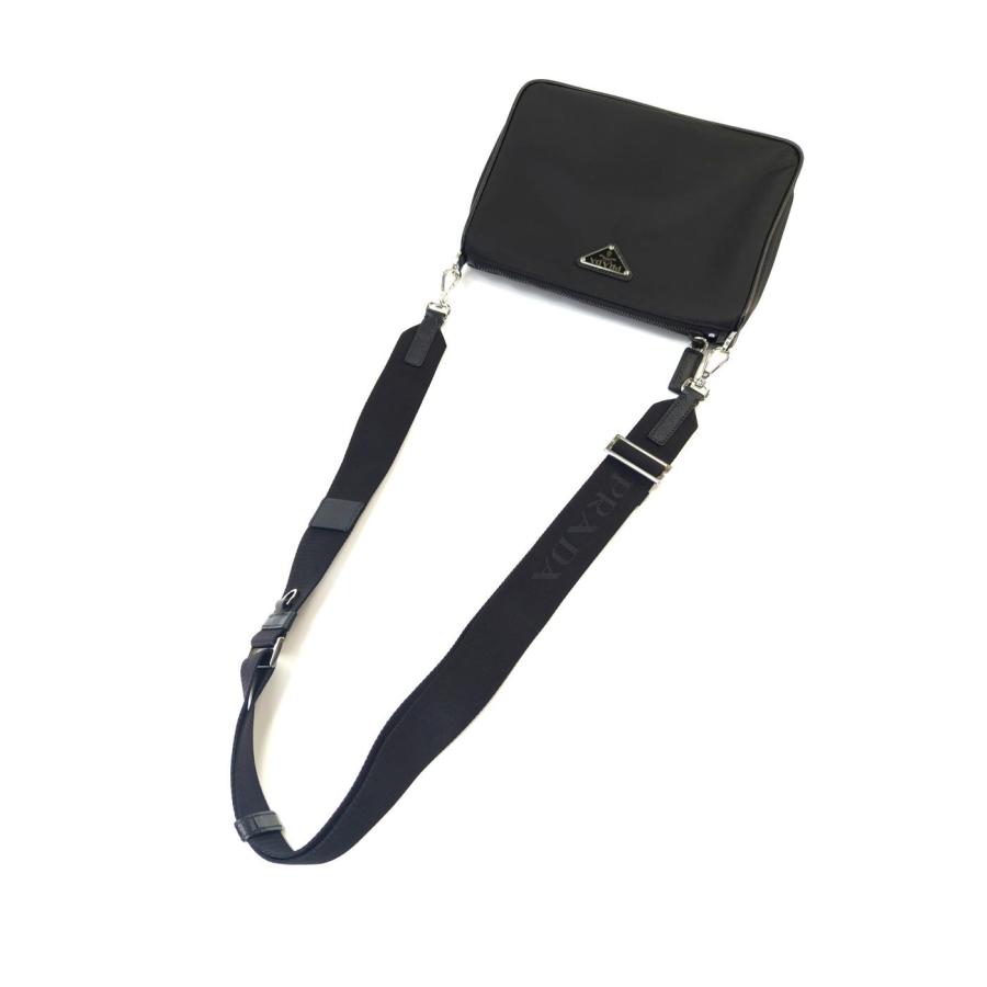 PRADA プラダ ナイロン ショルダーバッグ NERO ブラック 管理番号：10820_9