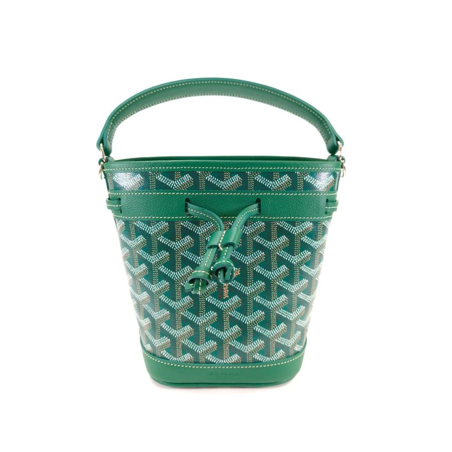 GOYARD ショルダーバッグ グリーン GOYARD（ゴヤール） プチ・フロ ミニバック 2Way ショルダーバッグ