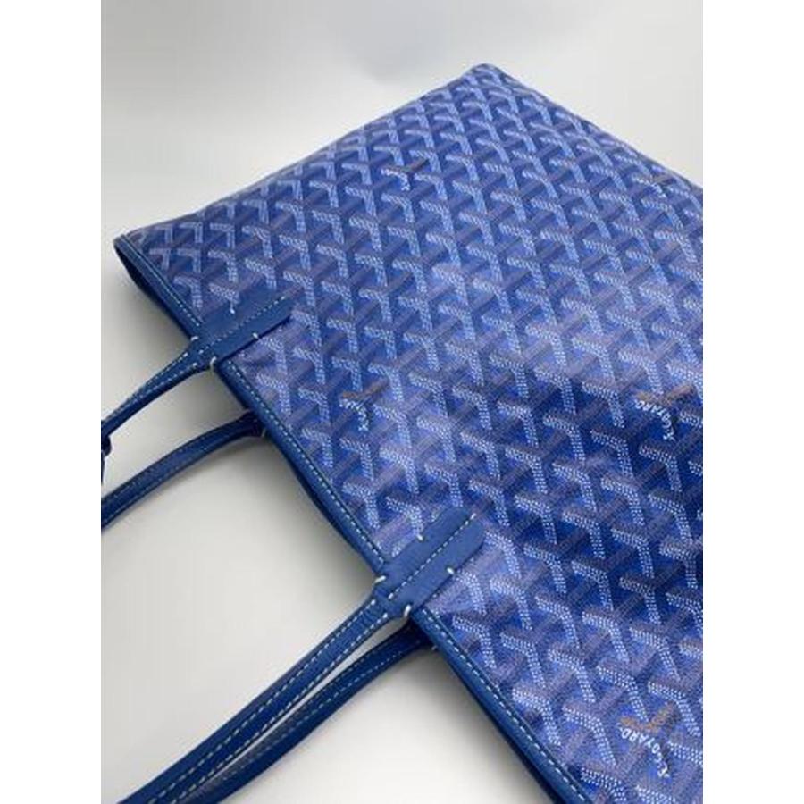GOYARD（ゴヤール） サンルイPM トートバッグ ブルー ポーチ付き 管理