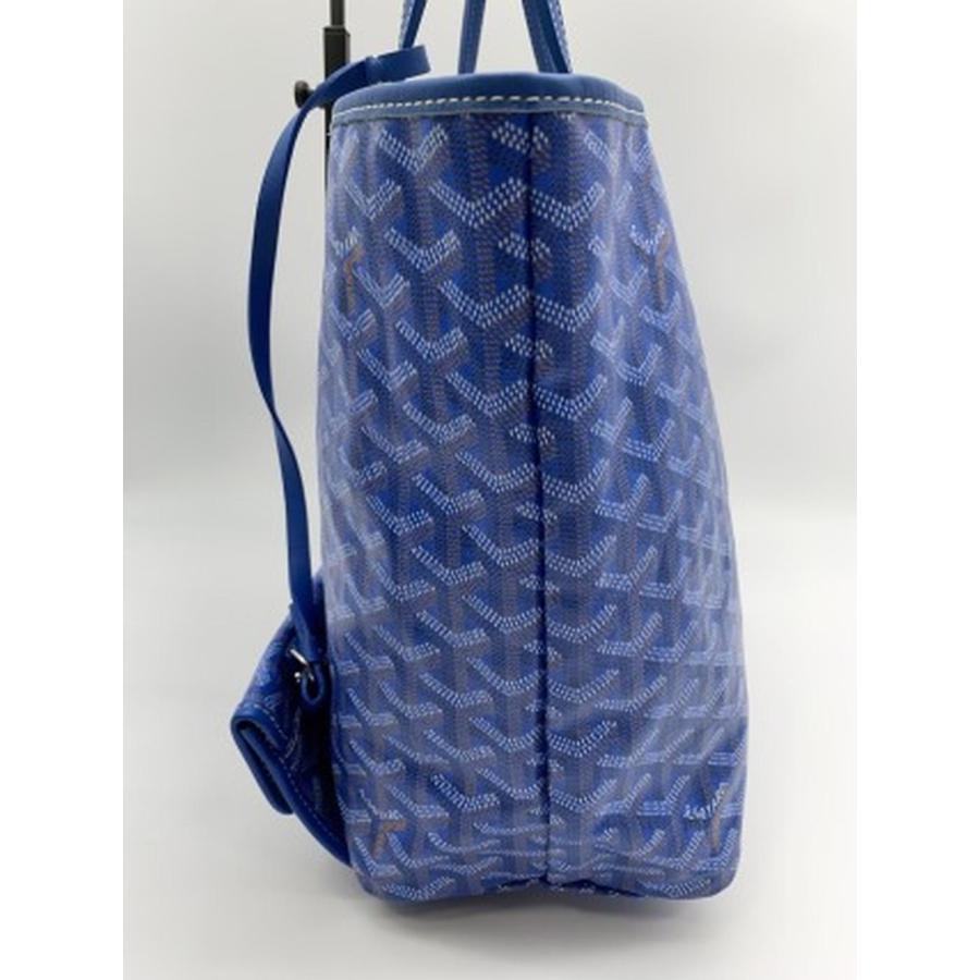 GOYARD（ゴヤール） サンルイPM トートバッグ ブルー ポーチ付き 管理