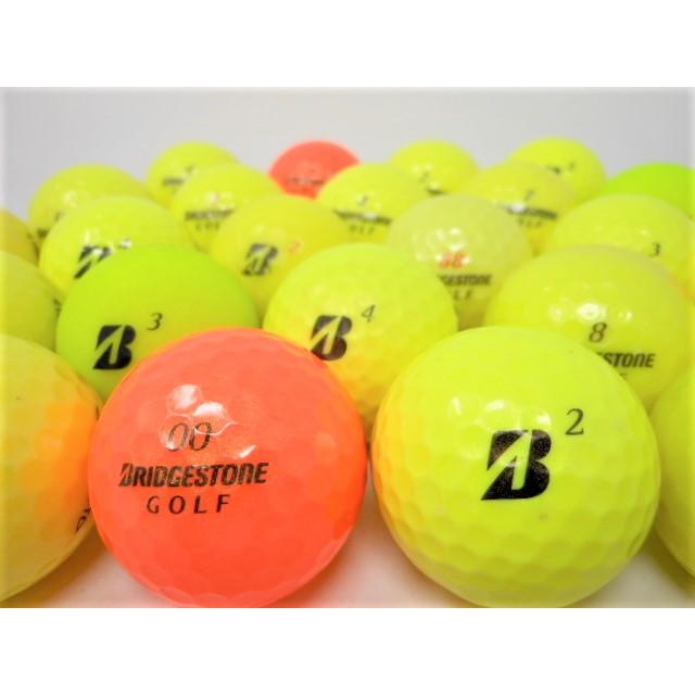 ① ブリヂストン カラーボール ロストボール 24球 BRIDGESTONE GOLF ブリヂストン 限定 カラーボール 24球 Bランク