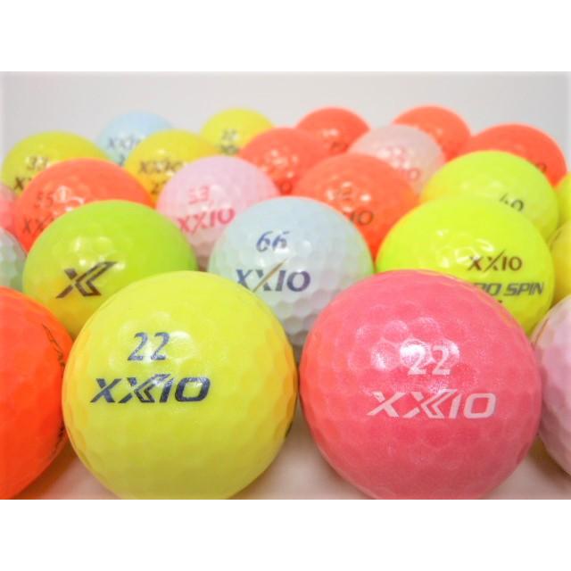 ロストボール　２４球 XXIO ゼクシオ カラーボール 24球 Bランク 送料無料 ロストボール
