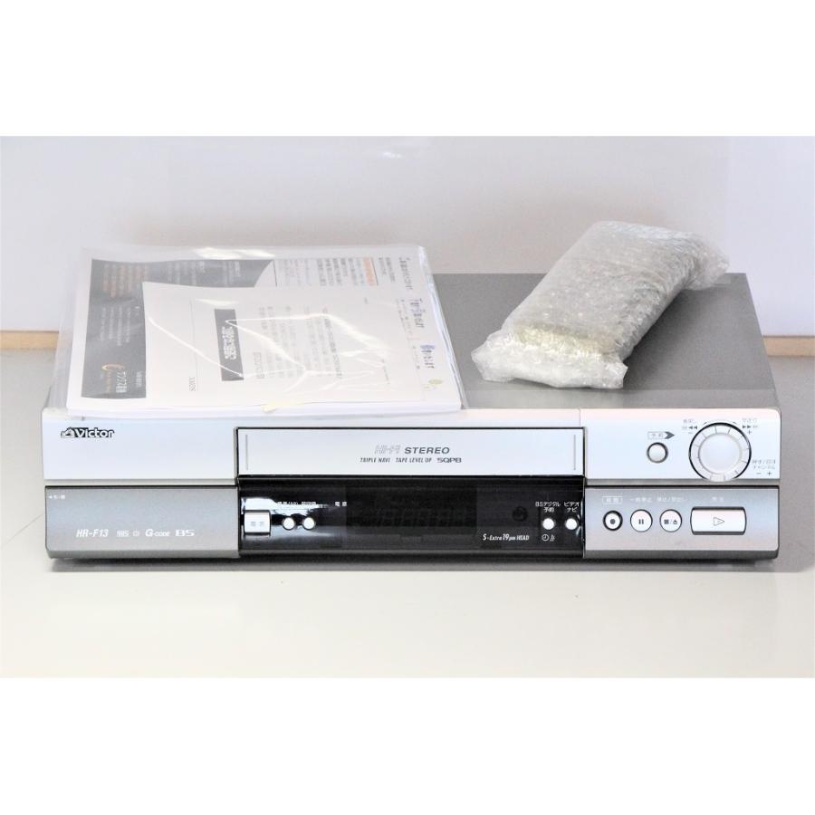JVCケンウッド ビクター BS内蔵VHS Hi-Fi Gコードビデオ HR-F13 【中古