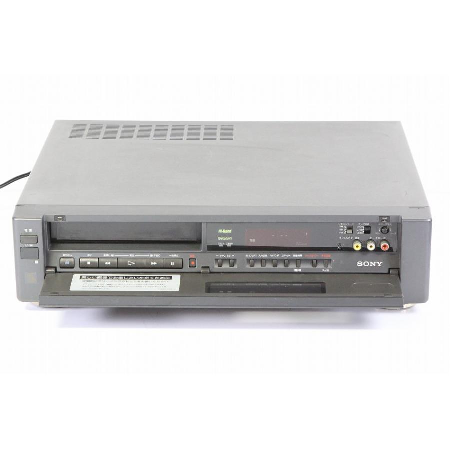 SONY SL-200D Hi-Band Betahi-fi ベータマックスビデオデッキ SONY SL-200D Hi-Band Betahi-fi ベータマックスビデオデッキ