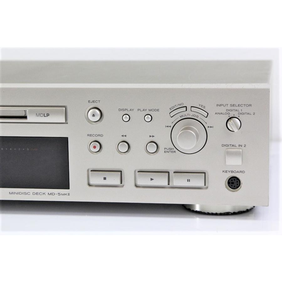 【良品・動作品】 TEAC MD-5MK2 MDデッキ　MDレコーダー 良品】TEAC MD-5MK2 MDLP対応 MD-5MK Ⅱ MDデッキ MDレコーダー