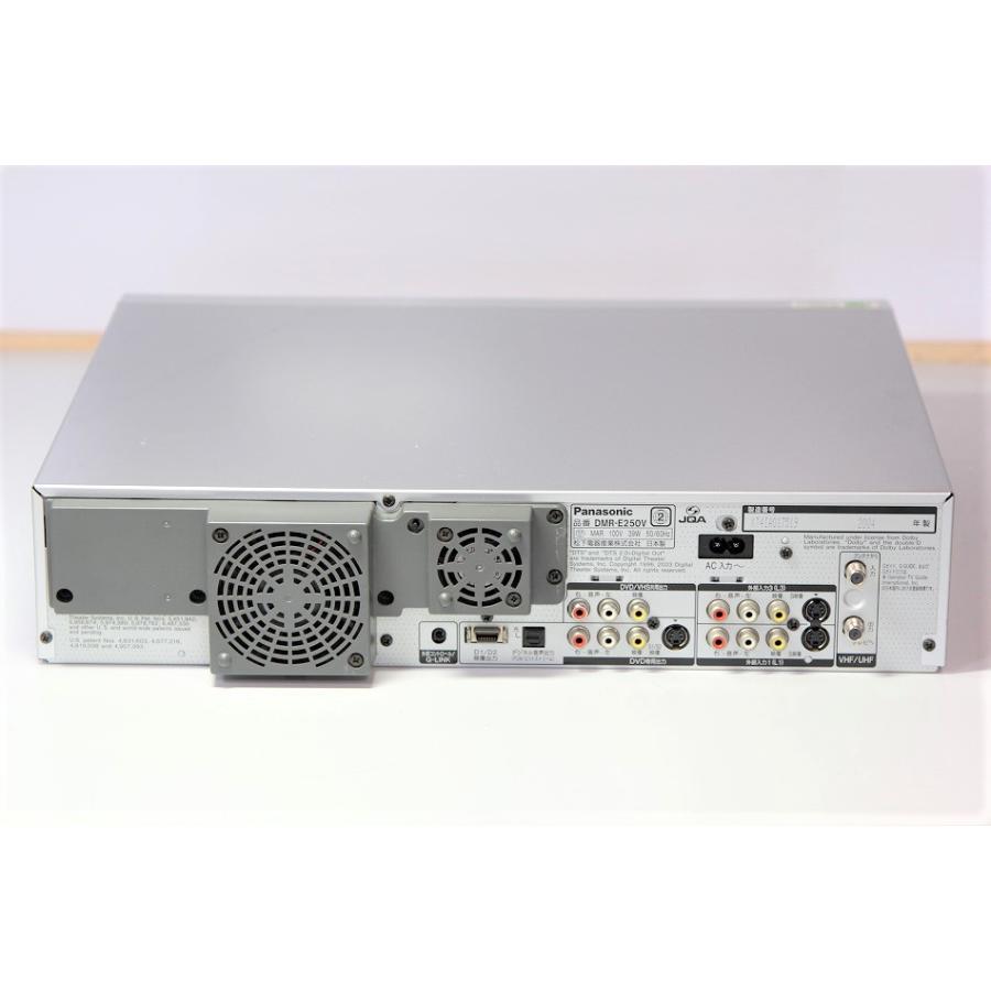 パナソニック 160GB DVDレコーダー VHSビデオ一体型 DIGA DMR-E250V-S