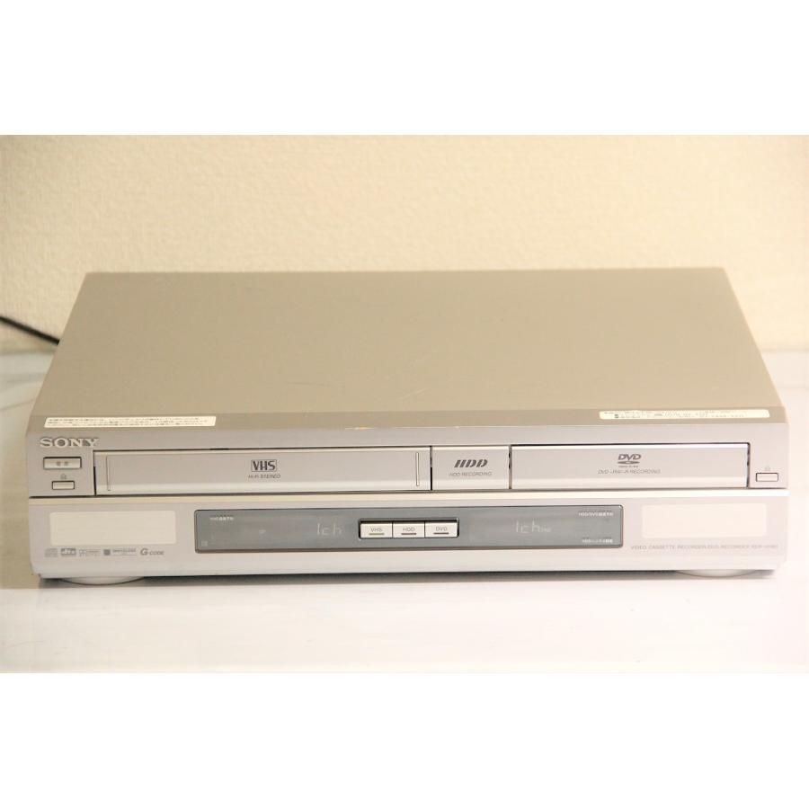 SONY “スゴ録” RDR-VH80 HDD搭載VHSビデオ一体型DVDレコーダー 【中古整備品】｜thanks-electronic｜02