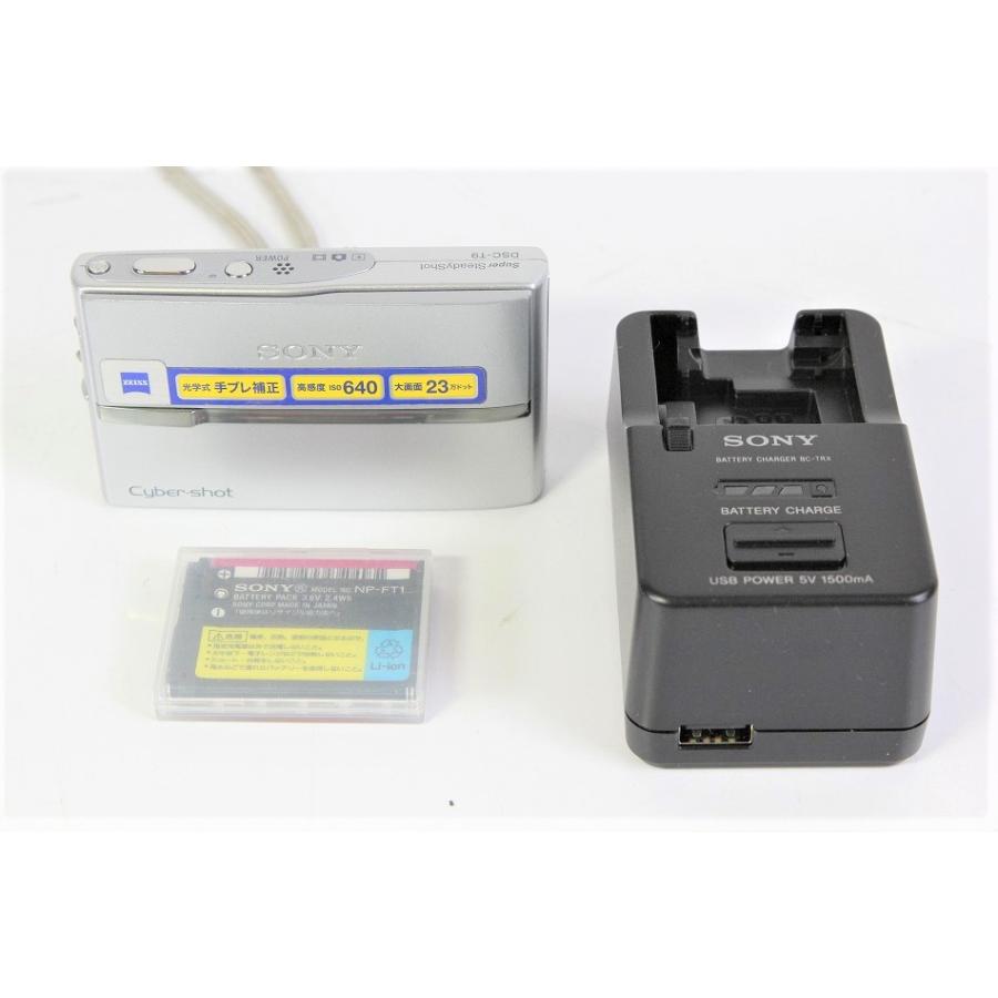 ソニー SONY サイバーショット DSC-T9 シルバー 【中古品】 : サンクス