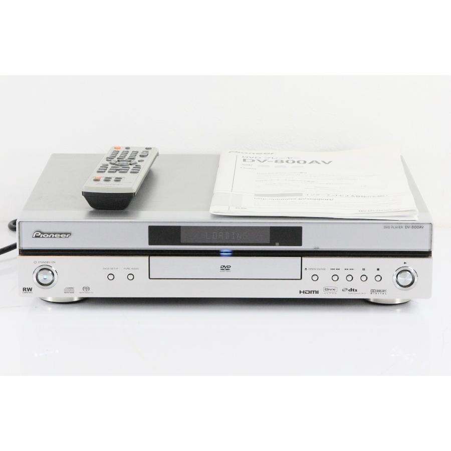 【中古品】Pioneer DVDプレーヤー DVDオーディオ/SACD対応 DV-800AV(中古品) Pioneer DVDプレーヤー DVDオーディオ/SACD対応 DV-800AV 【中古品