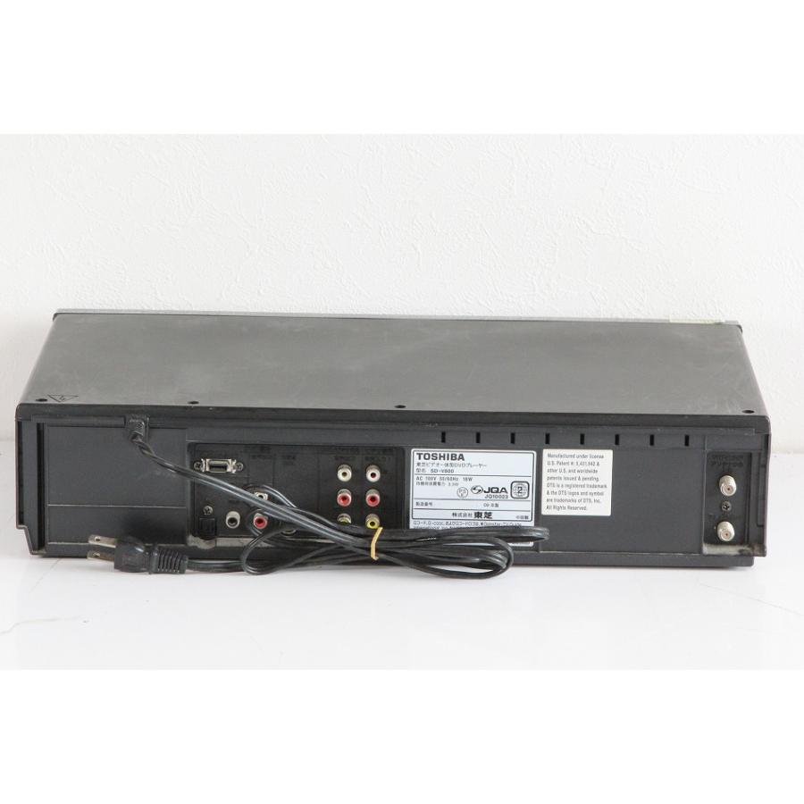 TOSHIBA VTR一体型DVDプレーヤー SD-V800 【中古整備品】 : サンクス