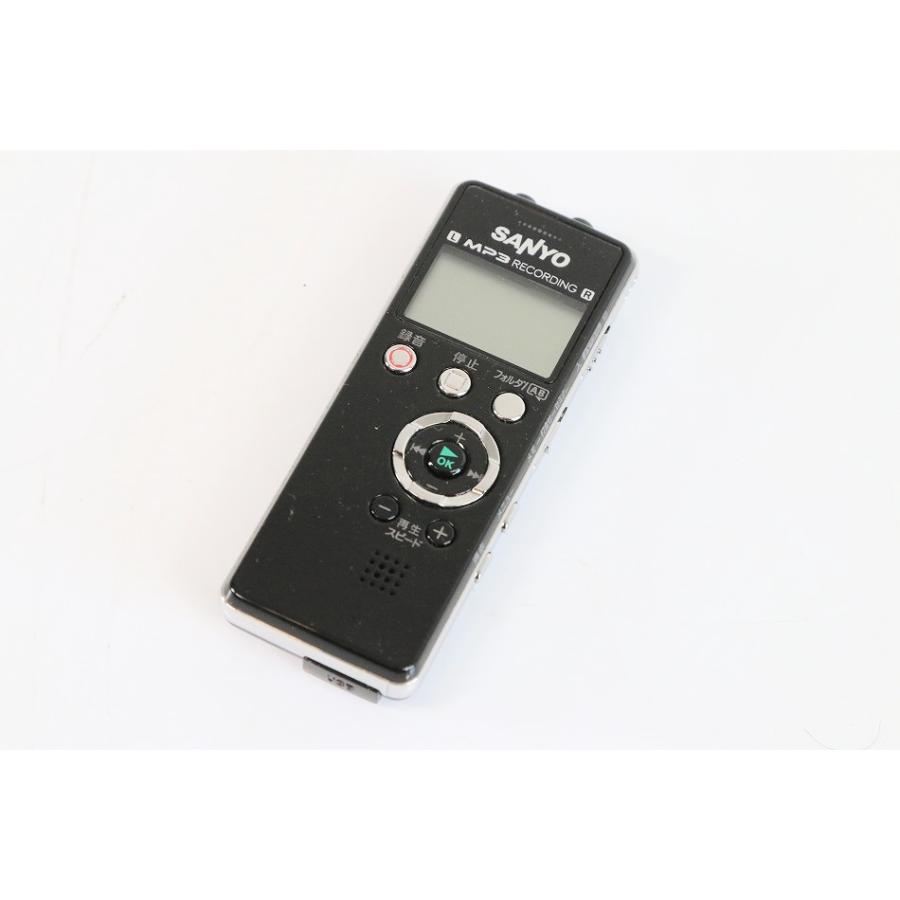 SANYO ICレコーダー「SDカードレコーダー」 (ブラック) [ICR-S003M(K  