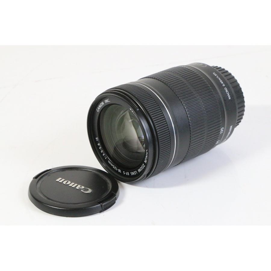 Canon 標準ズームレンズ EF-S18-135mm F3.5-5.6 IS APS-C対応 【中古品