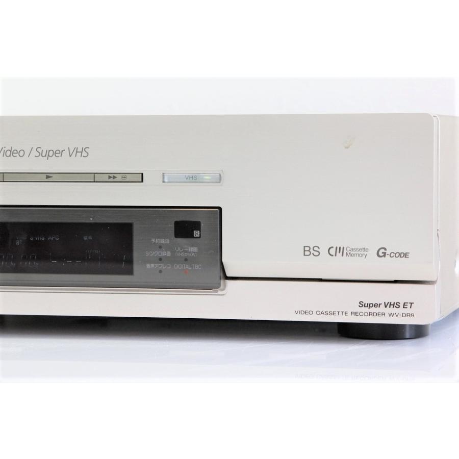 ソニー S-VHS/miniDV/DV デジタルダブルビデオデッキ WV-DR9 【中古