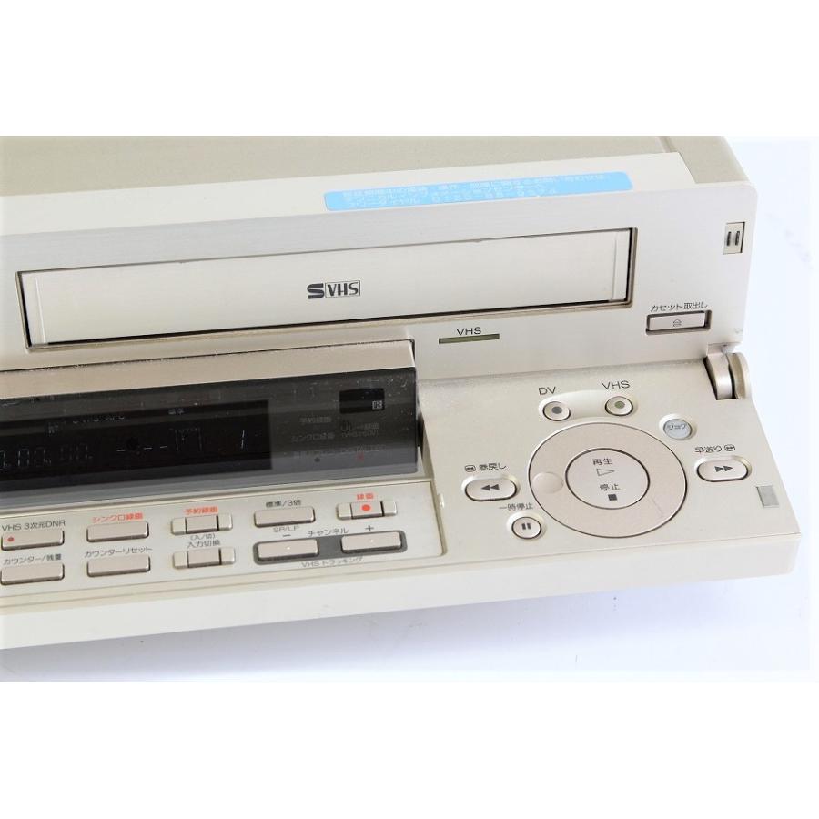 ソニー S-VHS/miniDV/DV デジタルダブルビデオデッキ WV-DR9 【中古