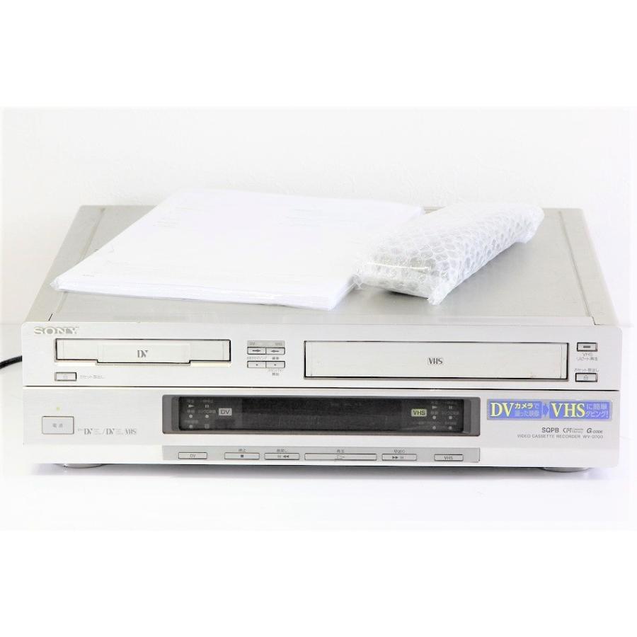 SONY WV-D700 miniDV/DV/VHS ビデオデッキ 【中古整備品】 : サンクス