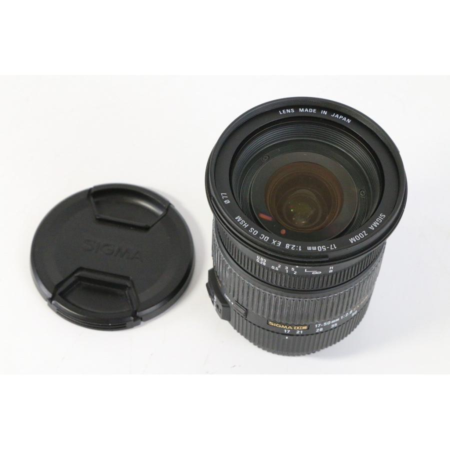 SIGMA 標準ズームレンズ 17-50mm F2.8 EX DC OS HSM ニコン用 APS-C
