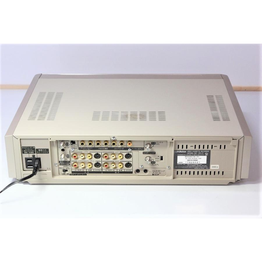 ビクター HR-X7 S-VHSビデオデッキ 【中古整備品】 : サンクス ビクター HR-X7 S-VHSビデオデッキ 【中古整備品】 : サンクス
