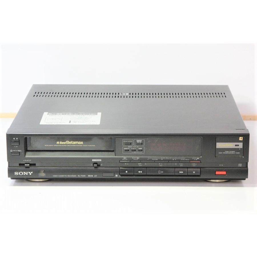 ＳＯＮＹのHB モノラルデッキＦ２０５ SONY SL-F205 Hi-Band Betamax モノラルベータデッキ 【中古整備品