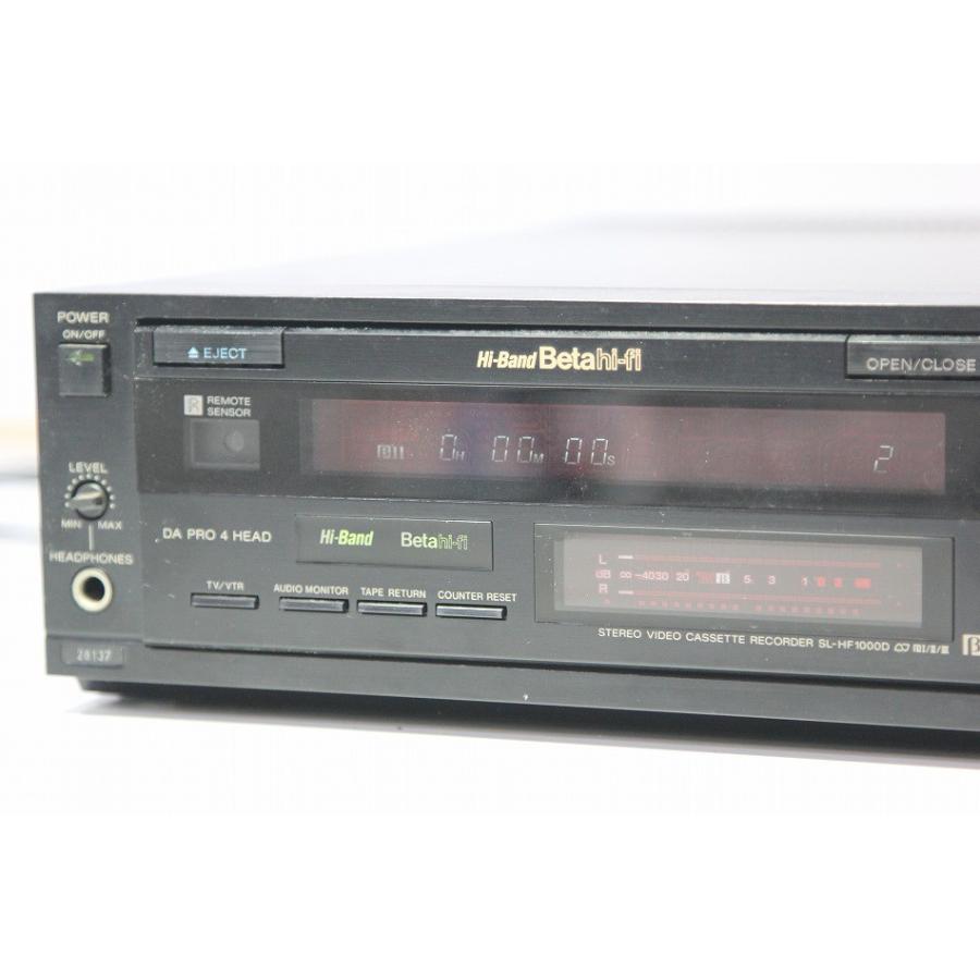 SONY ベータデッキ SL-HF1000D 【中古整備品】 : サンクス電機 ヤフー